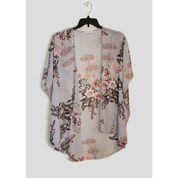 Womens Emory Park Spring Summer Kimono Cover up - One size fits most - Picture 1 of 5